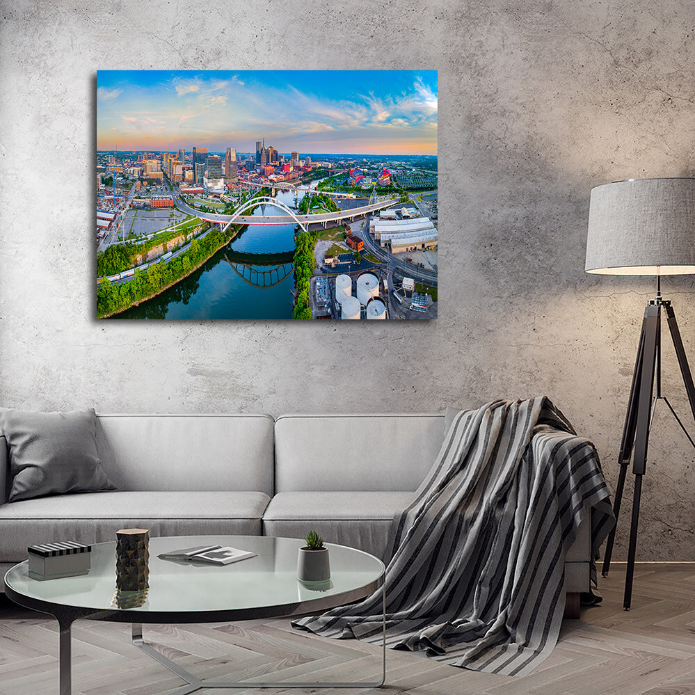 Nashville Aerial Wall Art
