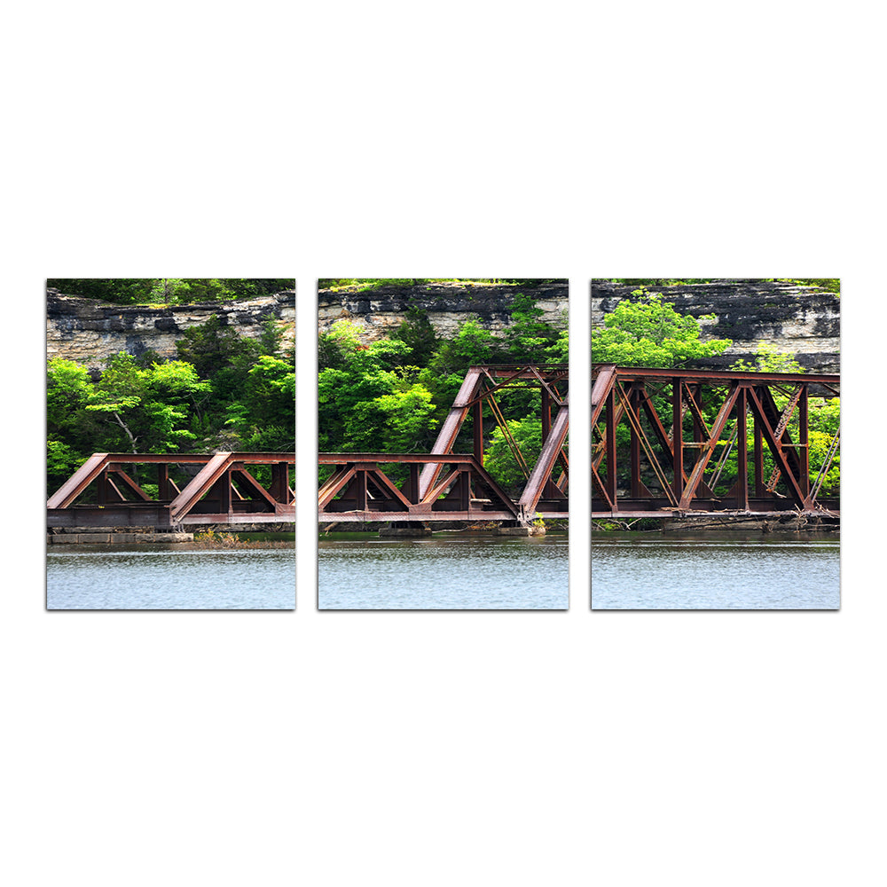 Ozarks Railway Bridge Wall Art