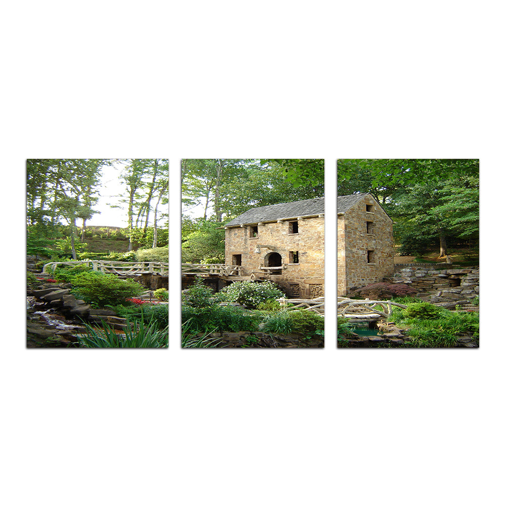 Old Mill Canvas Wall Art