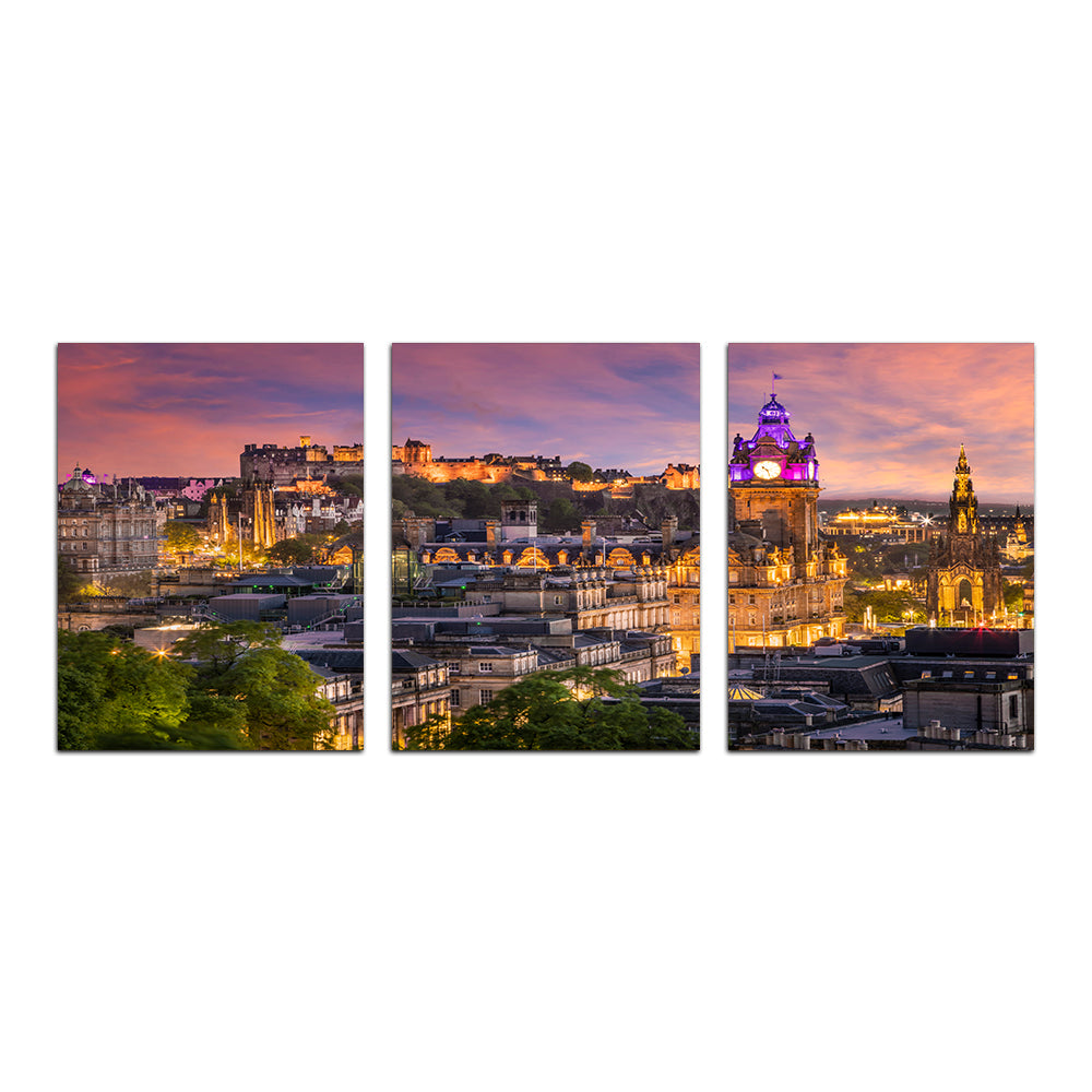 Edinburgh Sunset Wall Art