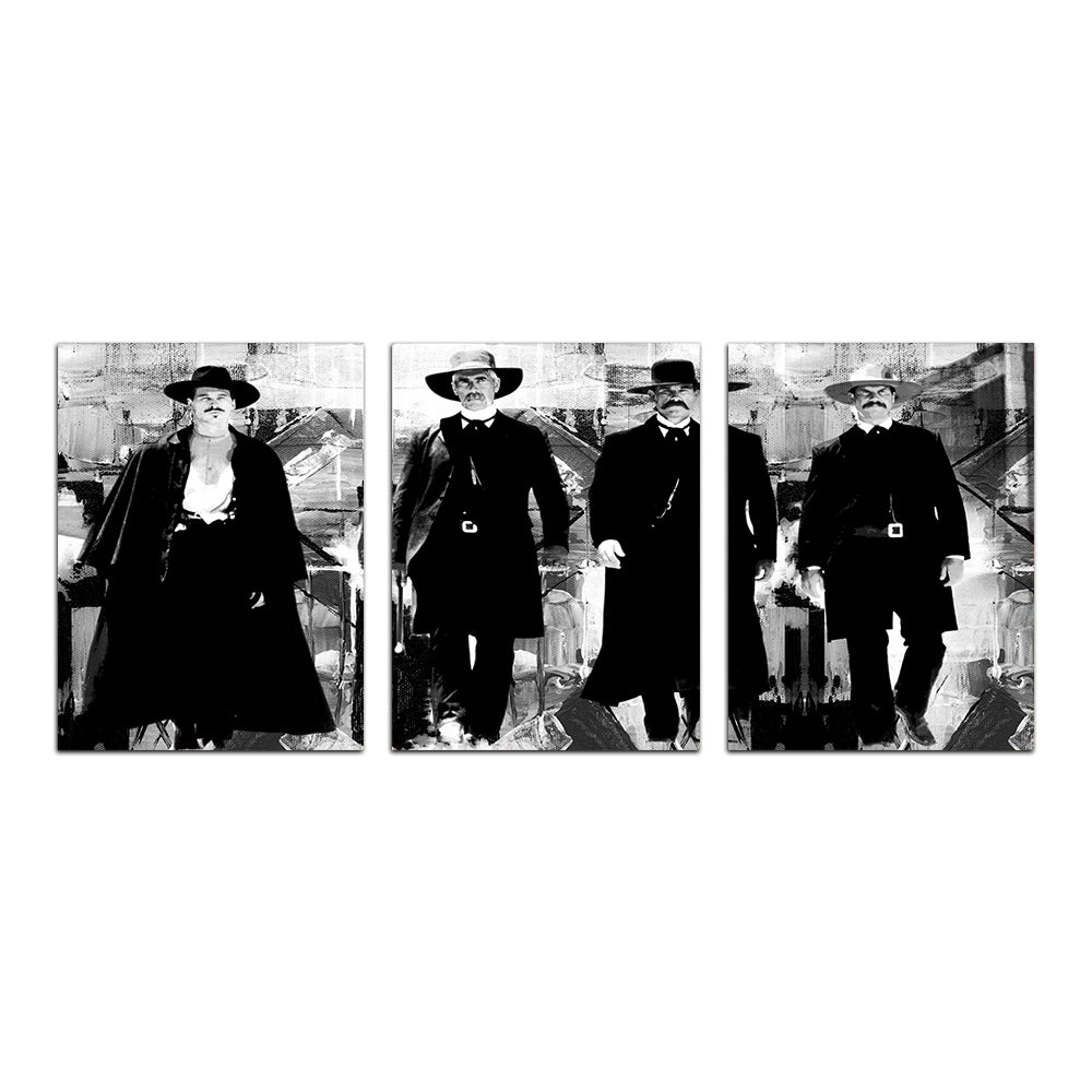 Tombstone Grayscale Wall Art