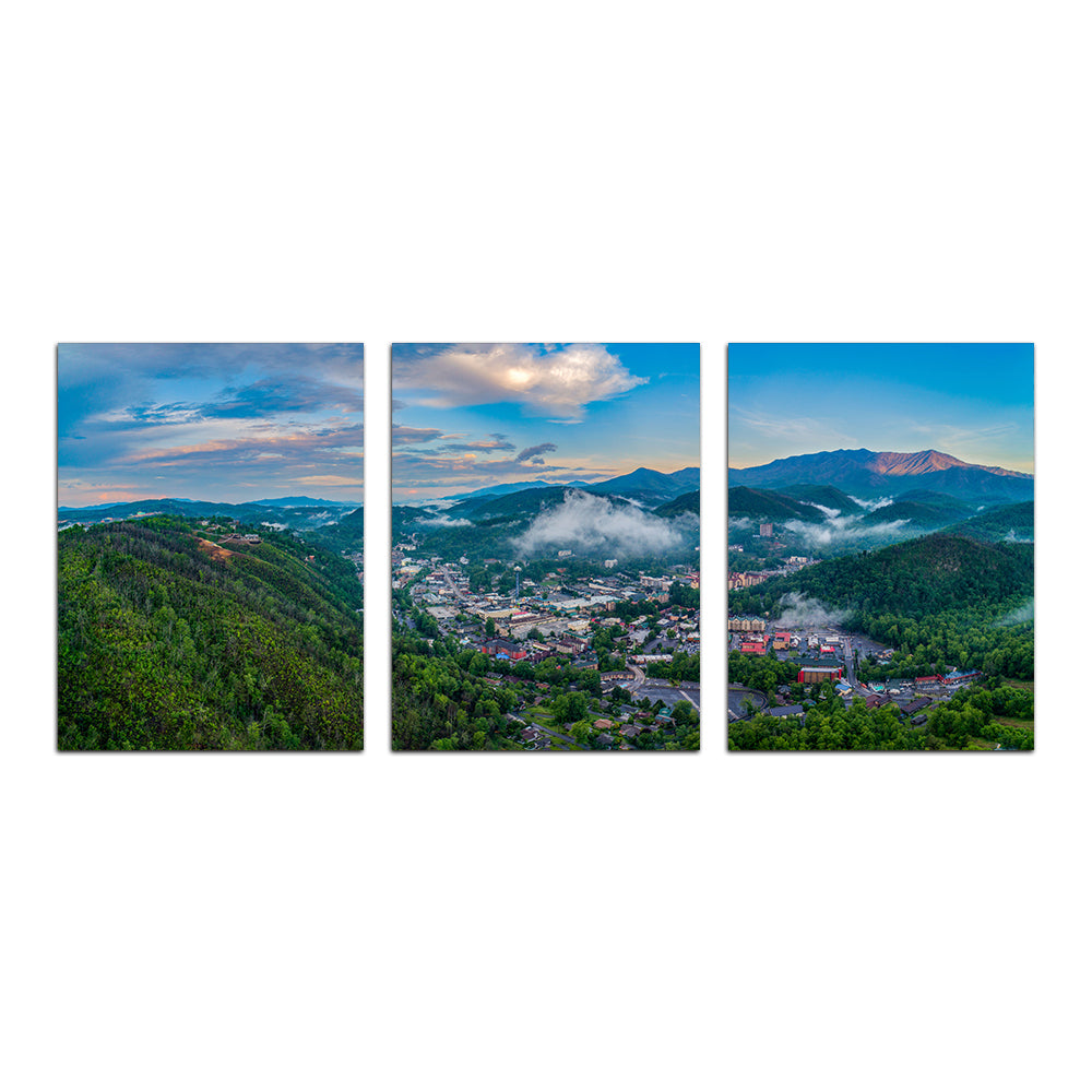 Gatlinburg Aerial Wall Art