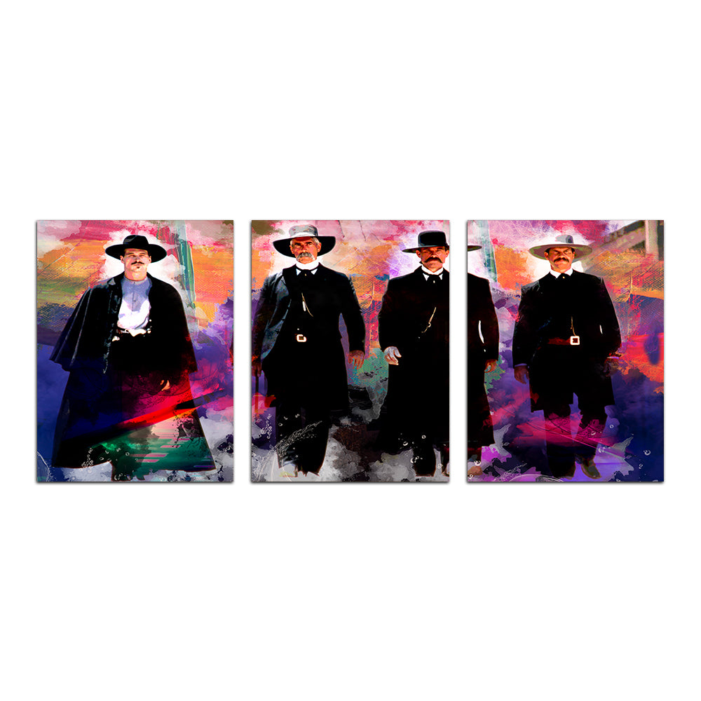 Tombstone Pastel Wall Art