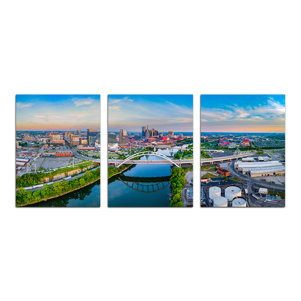 Nashville Aerial Wall Art