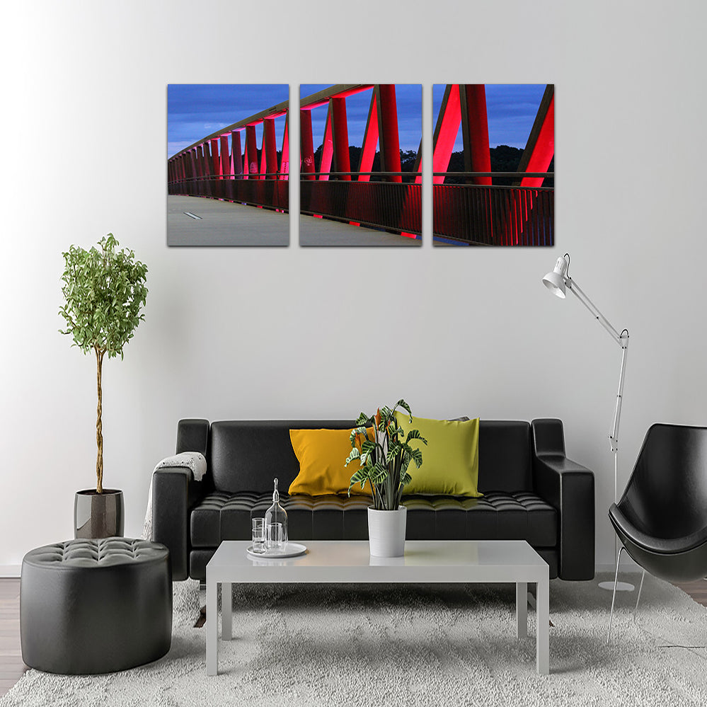 Two Rivers Park Bridge Wall Art