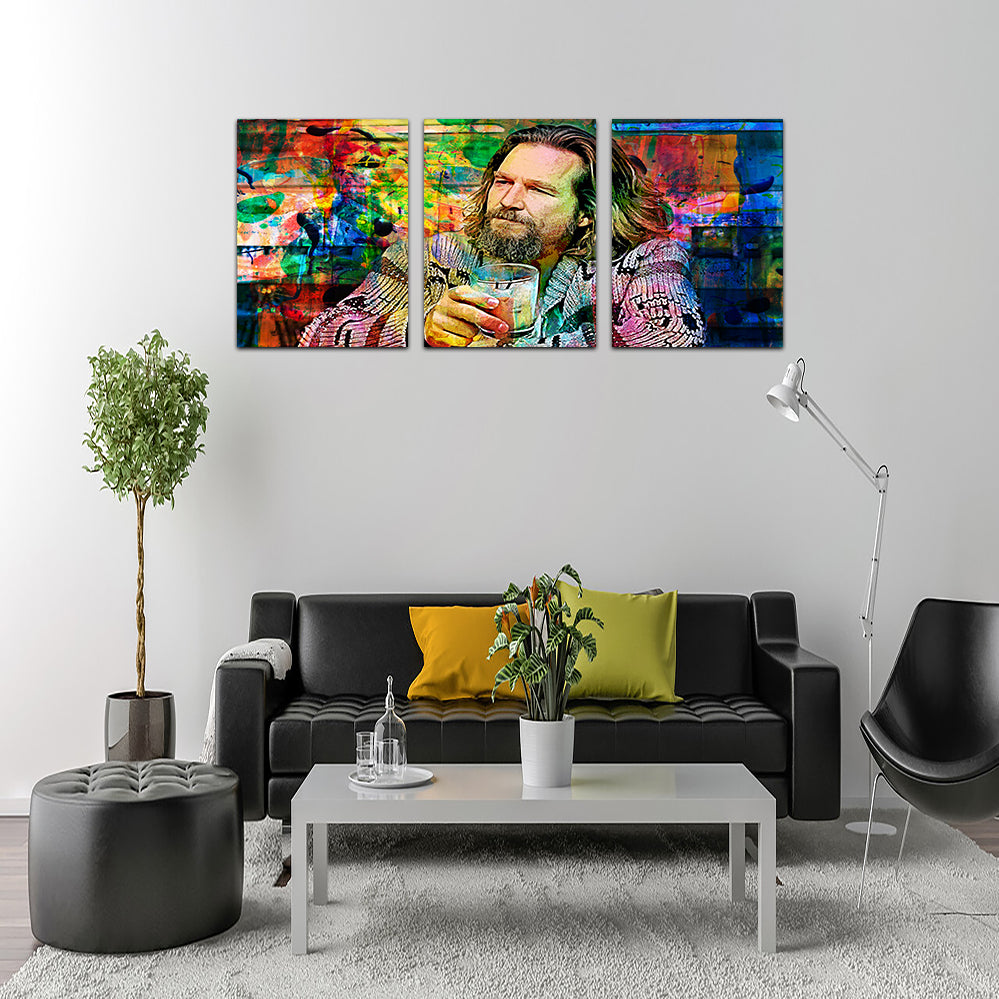 The Dude All Colors Wall Art