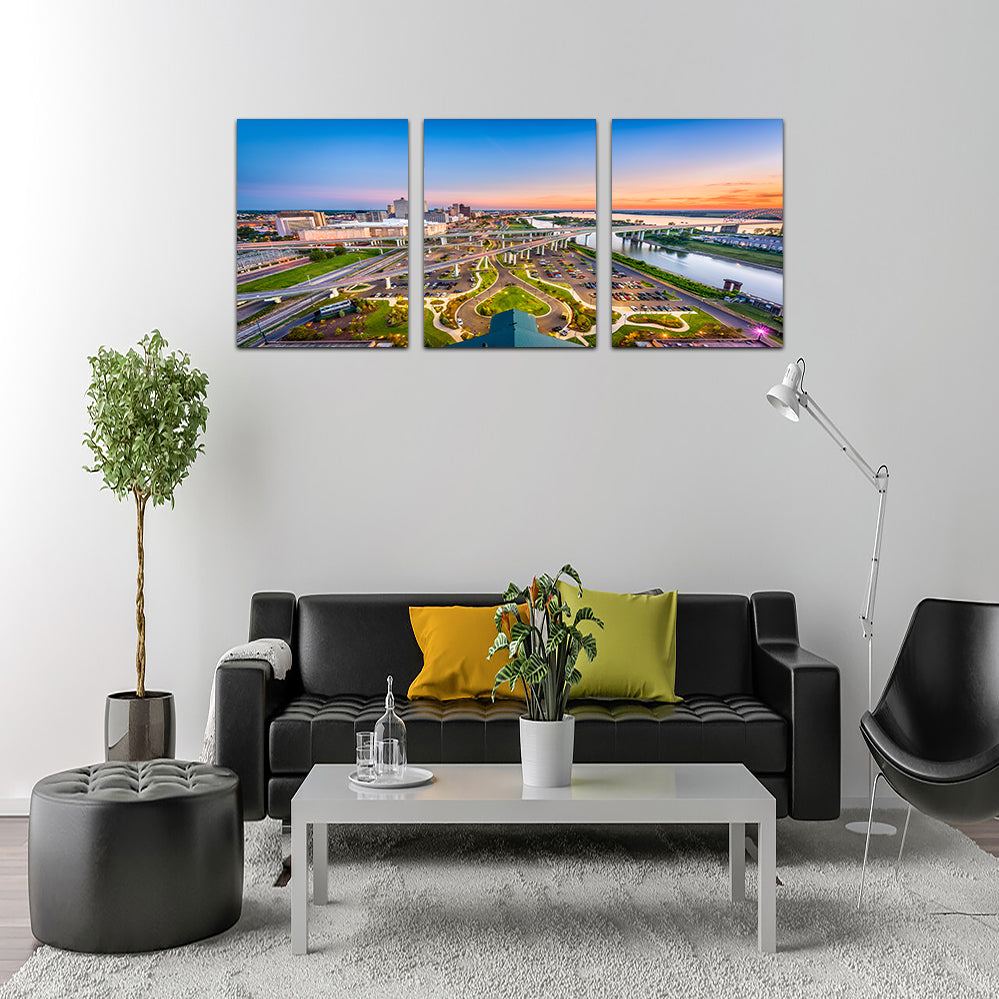 Memphis Aerial Wall Art