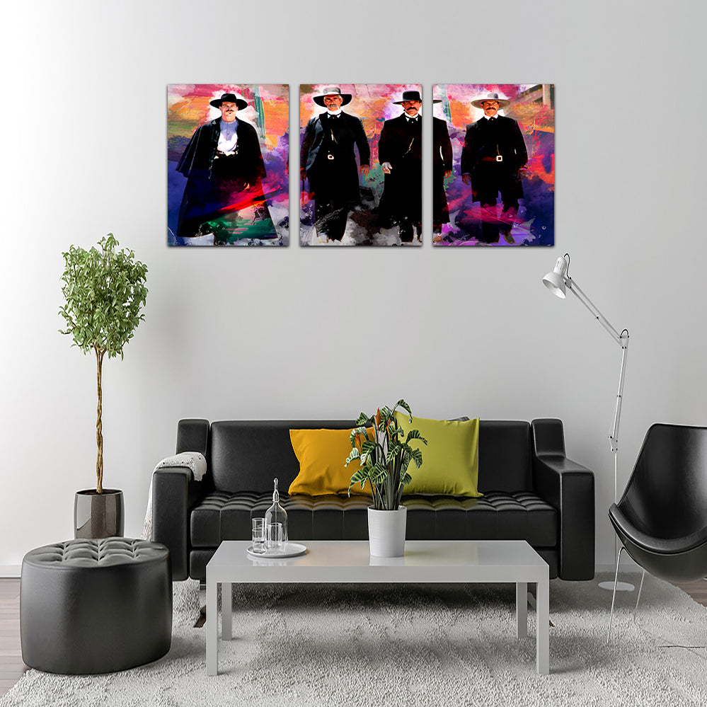 Tombstone Pastel Wall Art