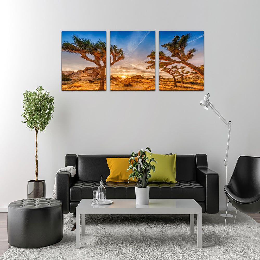Sunset at Joshua Tree National Park Wall Art