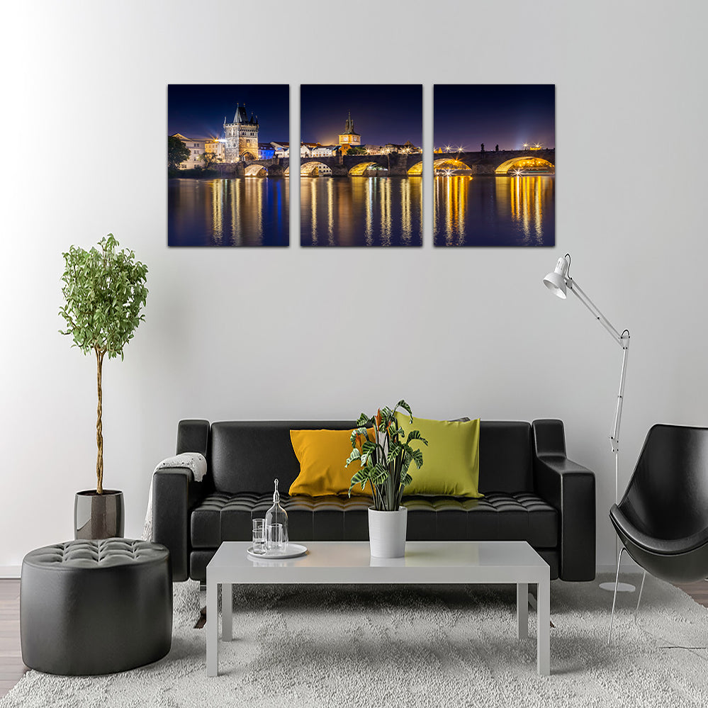 Charles Bridge with Old Town Bridge Tower Wall Art