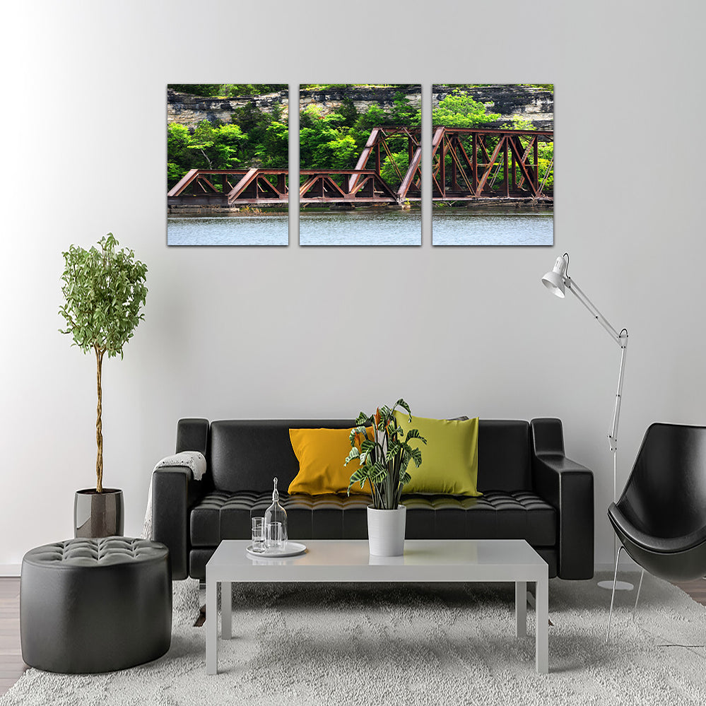 Ozarks Railway Bridge Wall Art