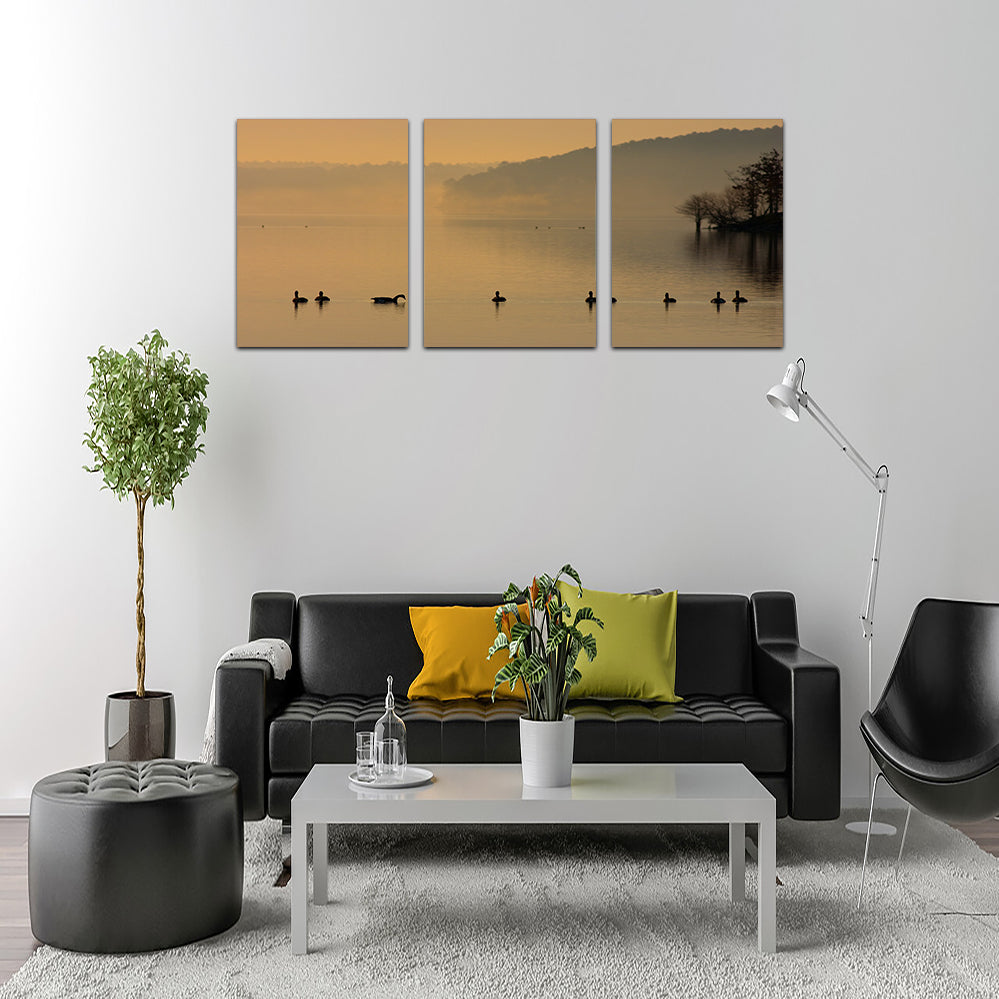 Geese on Lake Degray Wall Art