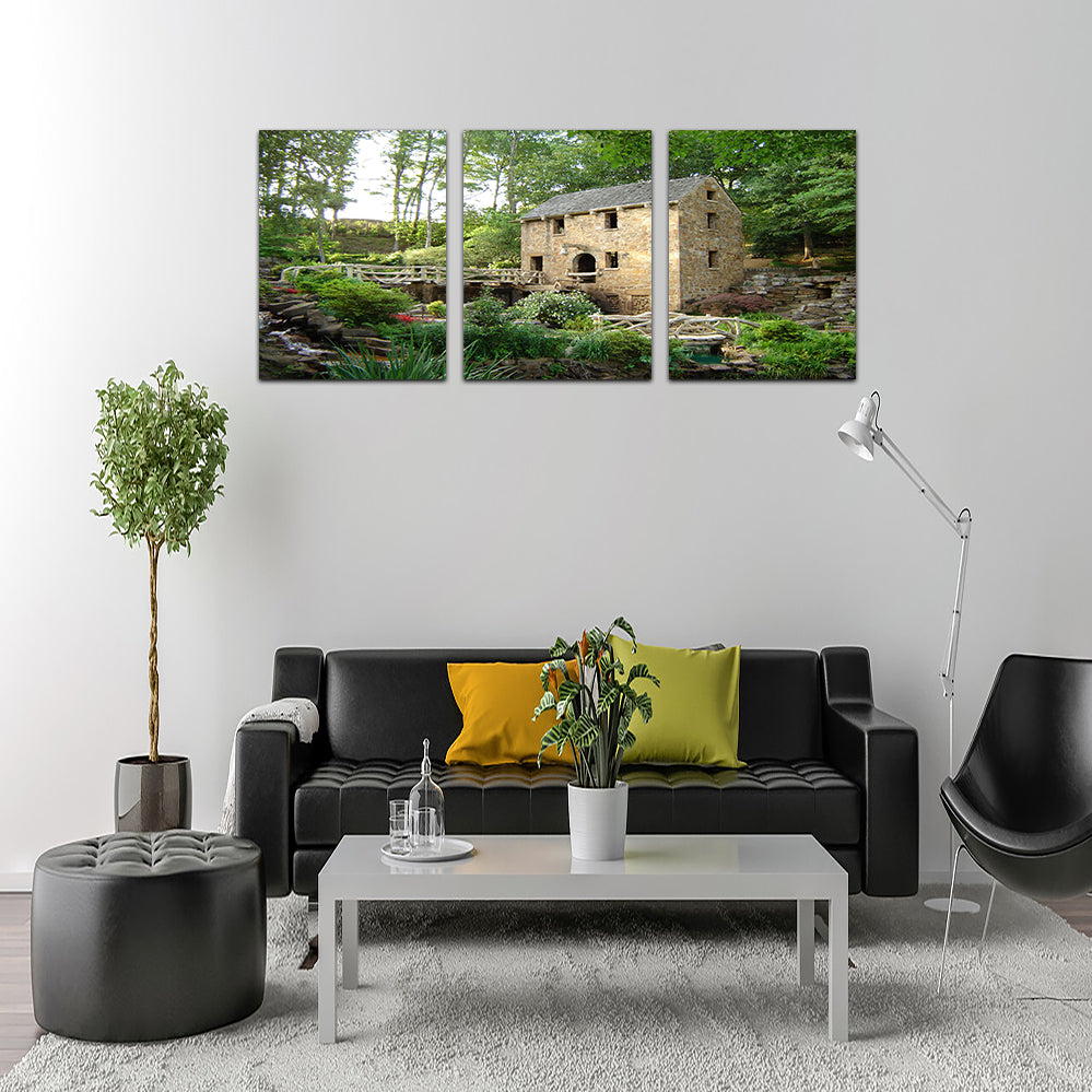 Old Mill Canvas Wall Art