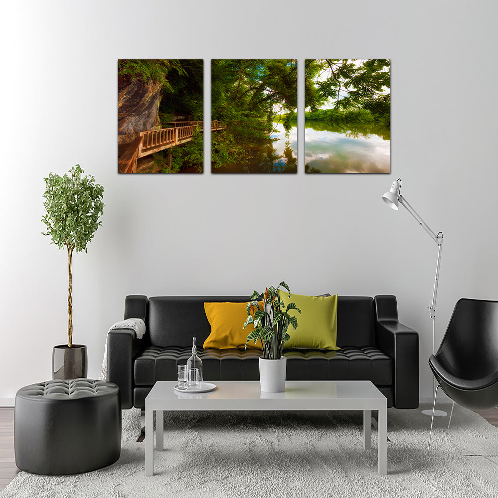 Ijam Nature Park Boardwalk Wall Art