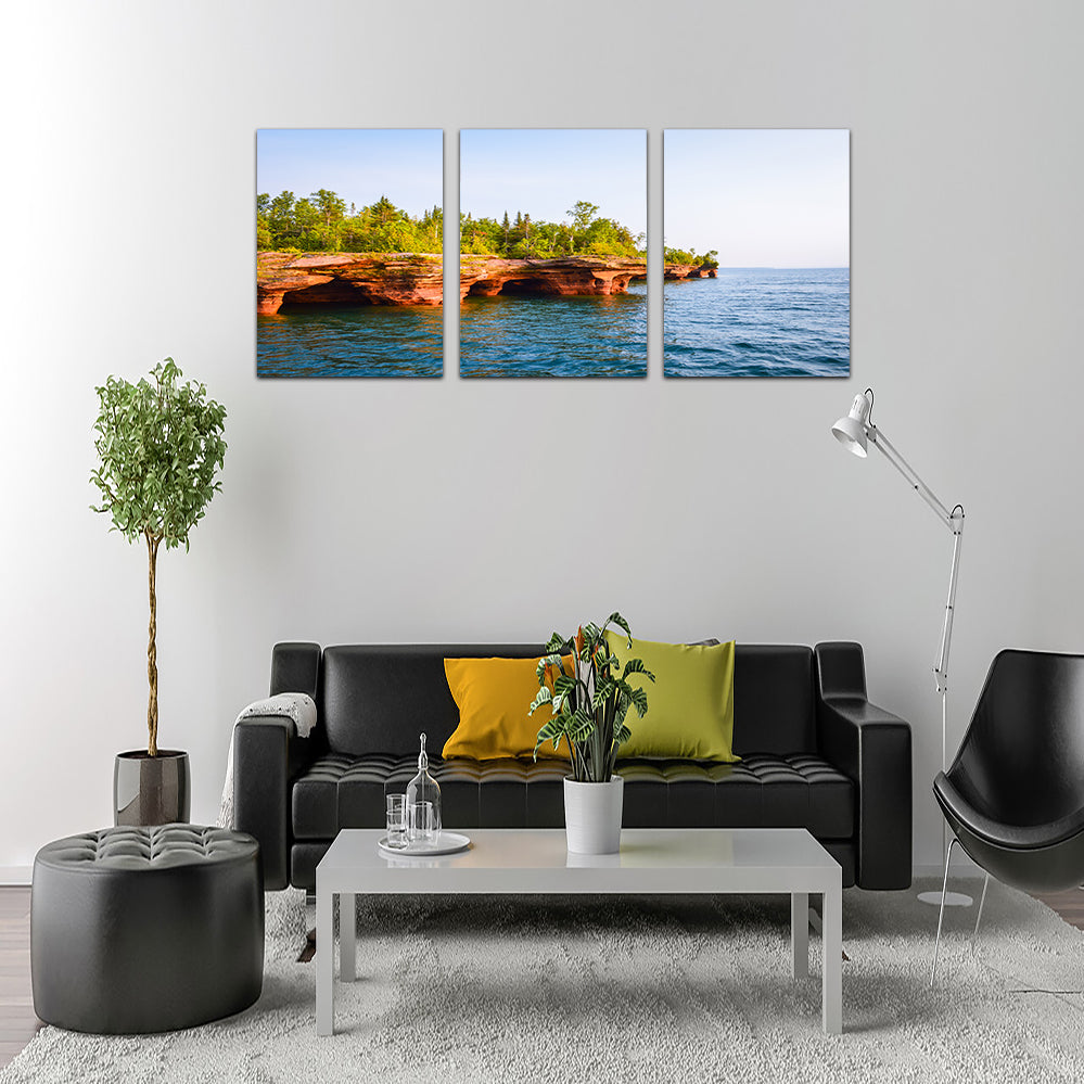 Sea Caves Apostle Islands Wall Art