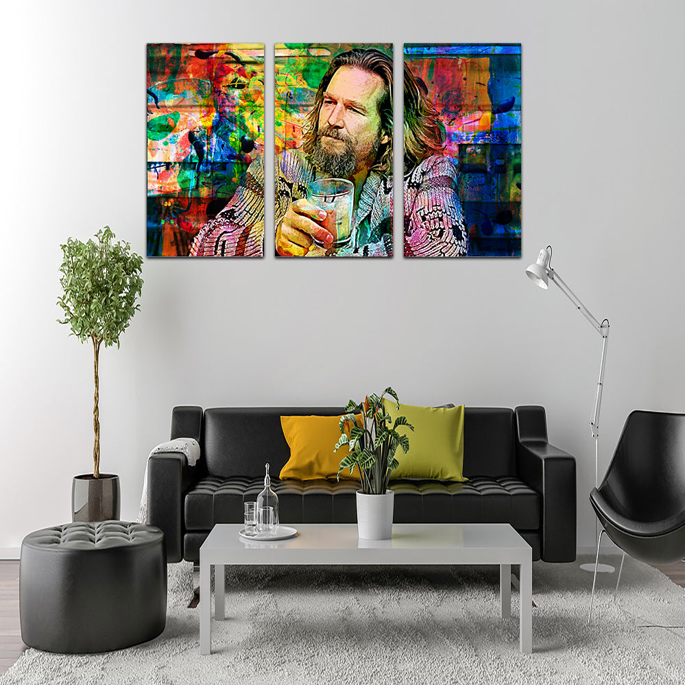 The Dude All Colors Wall Art