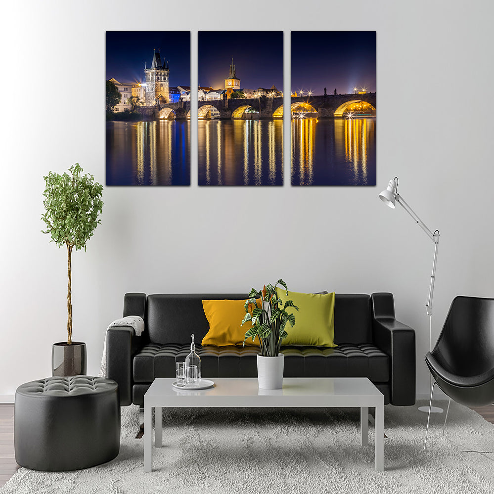 Charles Bridge with Old Town Bridge Tower Wall Art