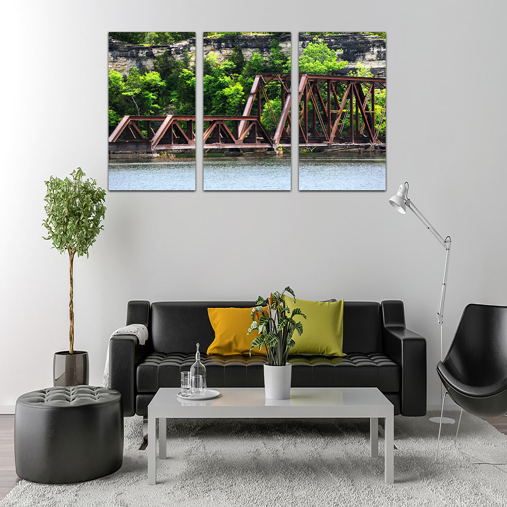 Ozarks Railway Bridge Wall Art