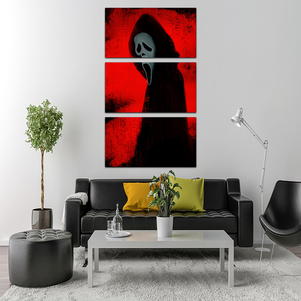 Ghost Face Portrait Wall Art