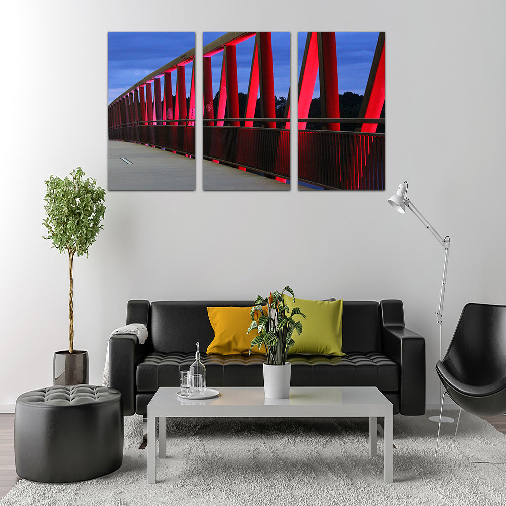 Two Rivers Park Bridge Wall Art