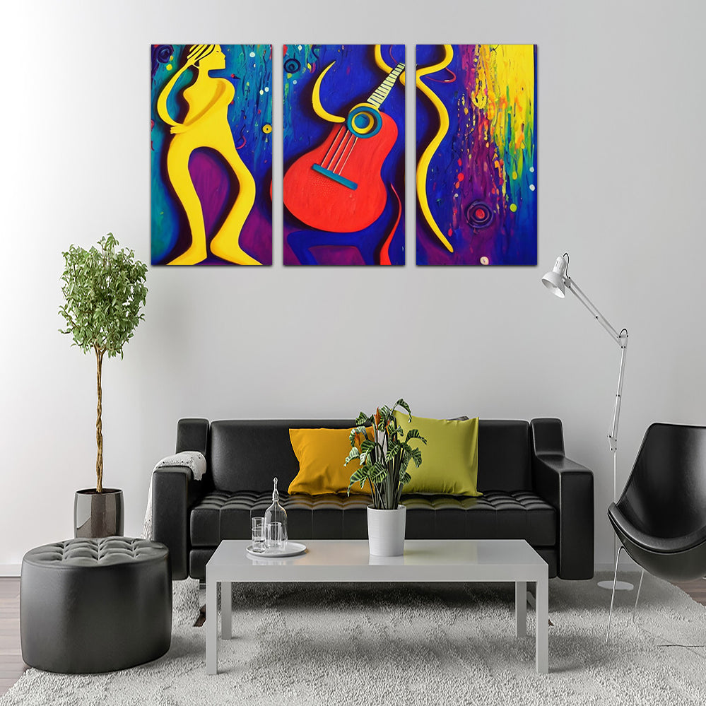 Guitar Art Wall Art