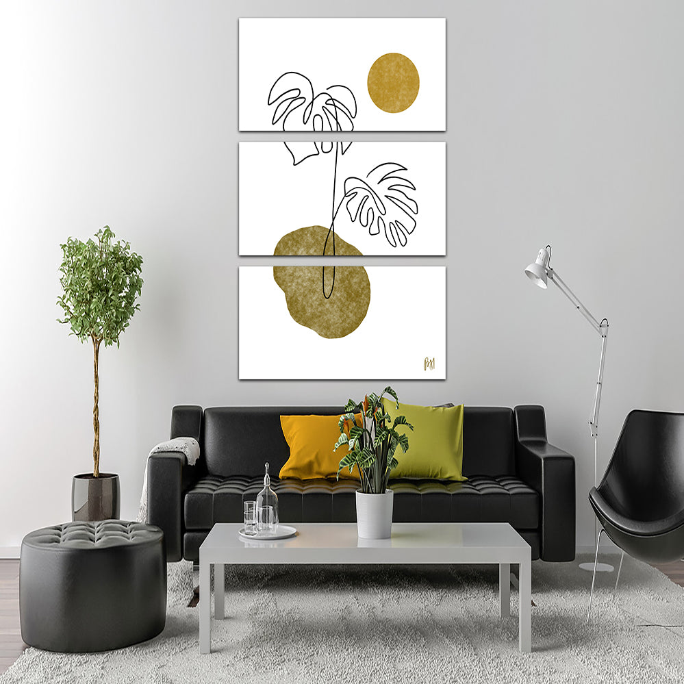 Monstera Leaves Wall Art