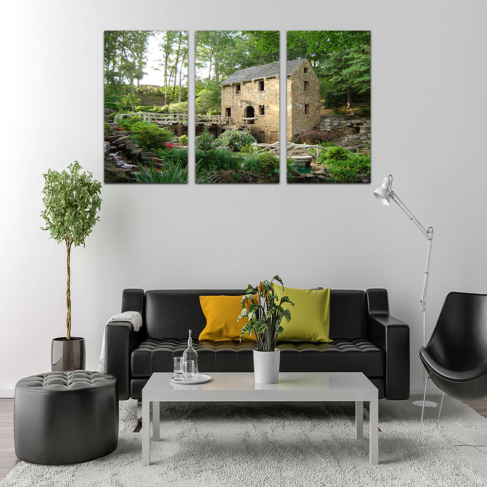 Old Mill Canvas Wall Art