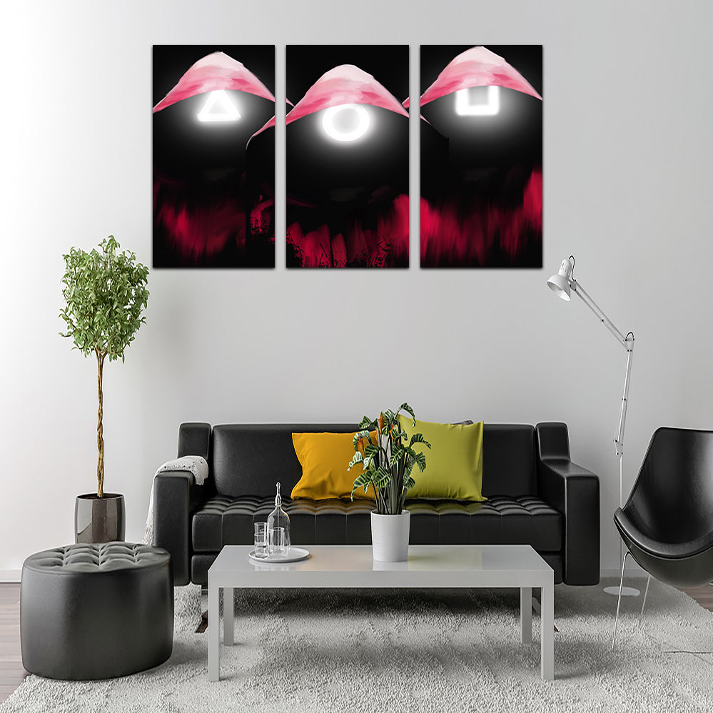 Squid Game Enforcers Wall Art