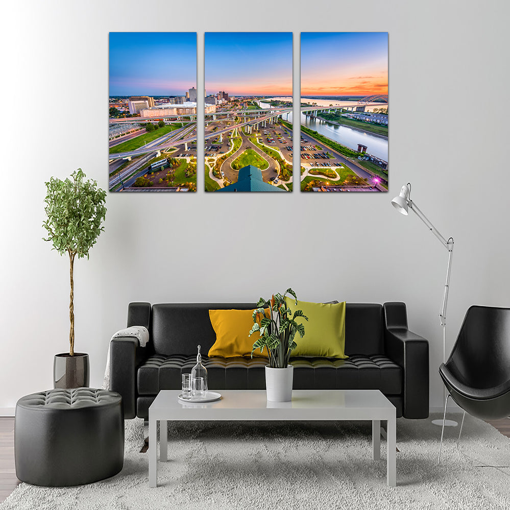 Memphis Aerial Wall Art