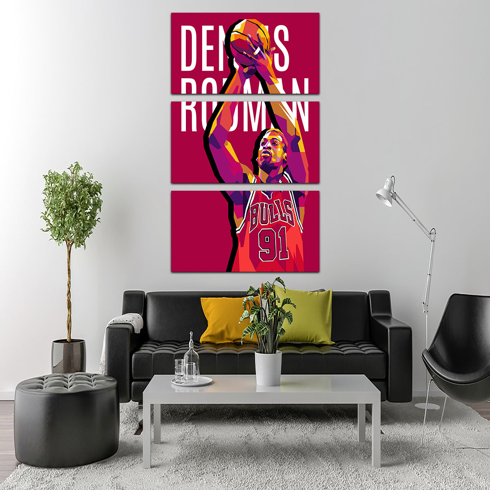 Dennis Rodman Wall Art