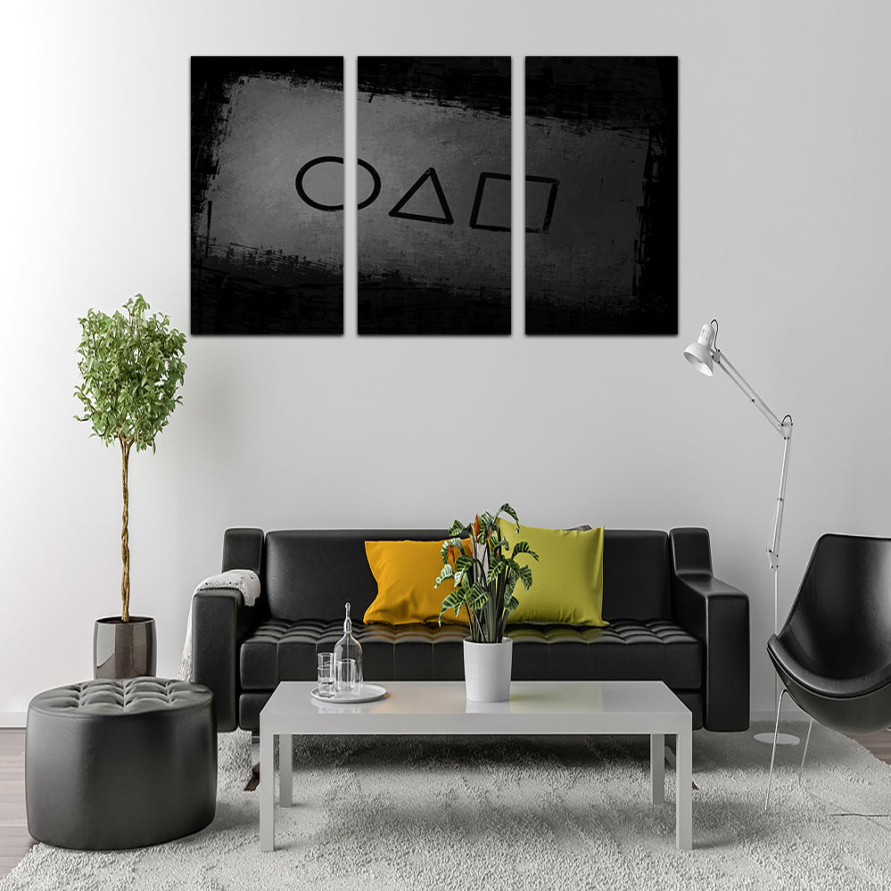 Squid Game Business Card Wall Art