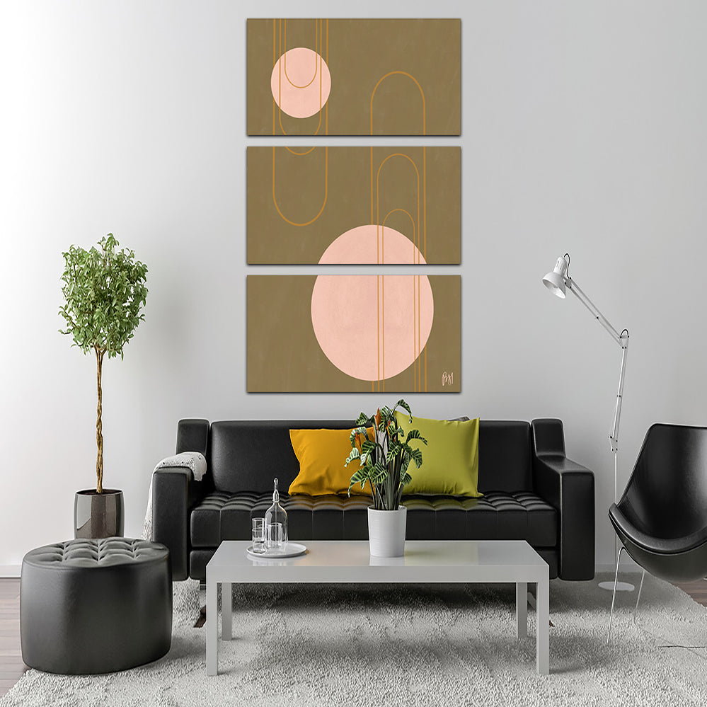 Elegance of Khaki Wall Art