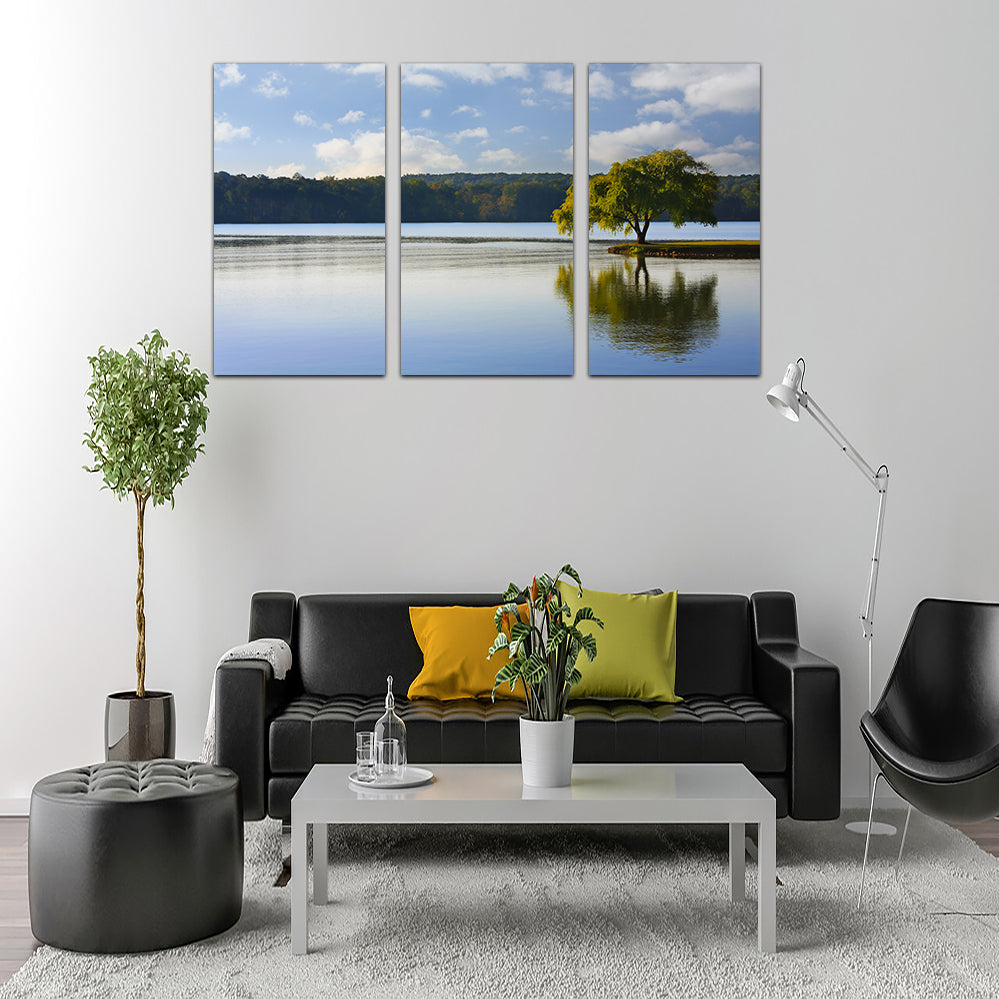 Willow Tree On The Tennessee River Wall Art