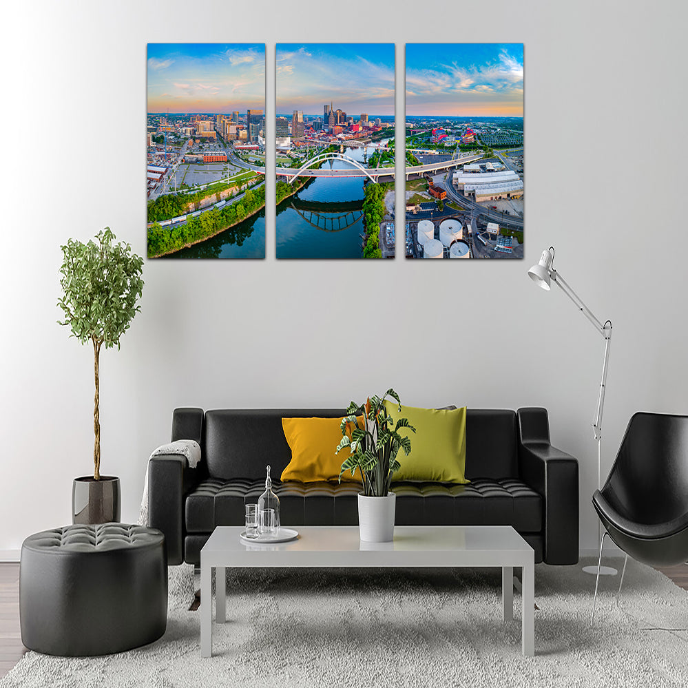 Nashville Aerial Wall Art