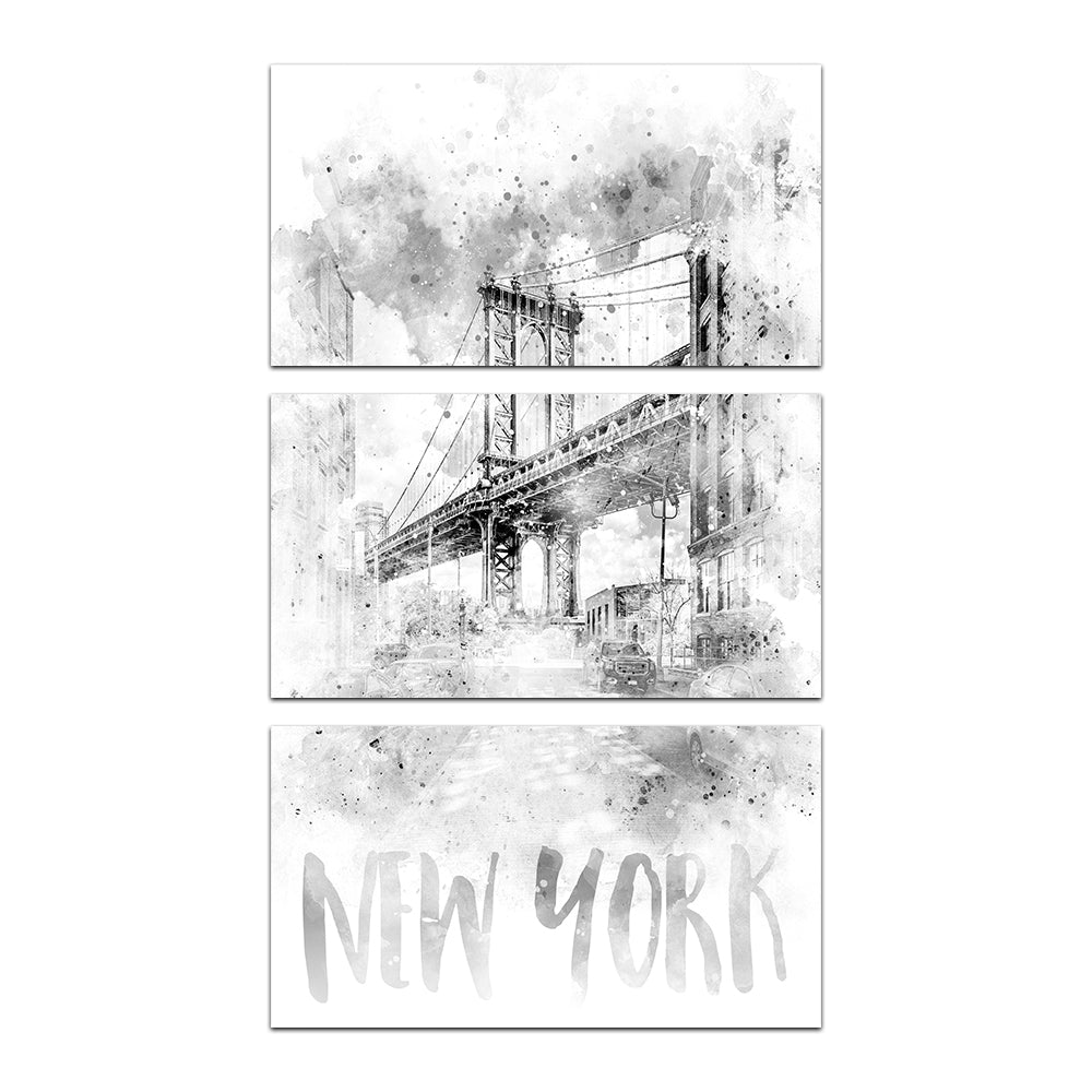 NYC Manhattan Bridge Wall Art