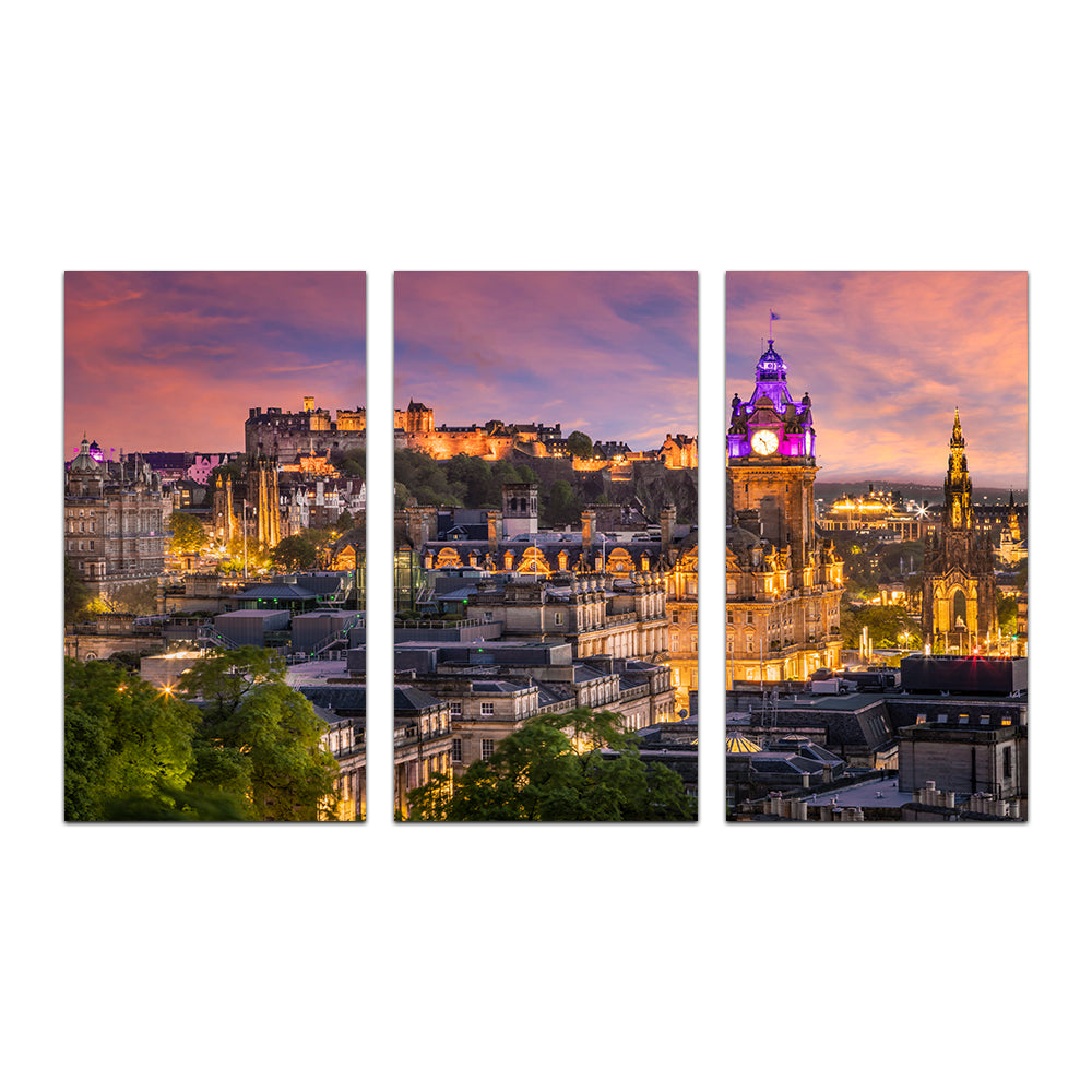 Edinburgh Sunset Wall Art