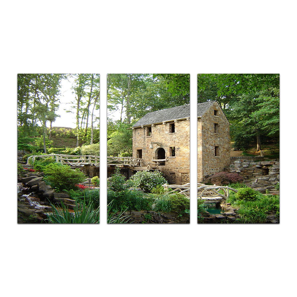 Old Mill Canvas Wall Art