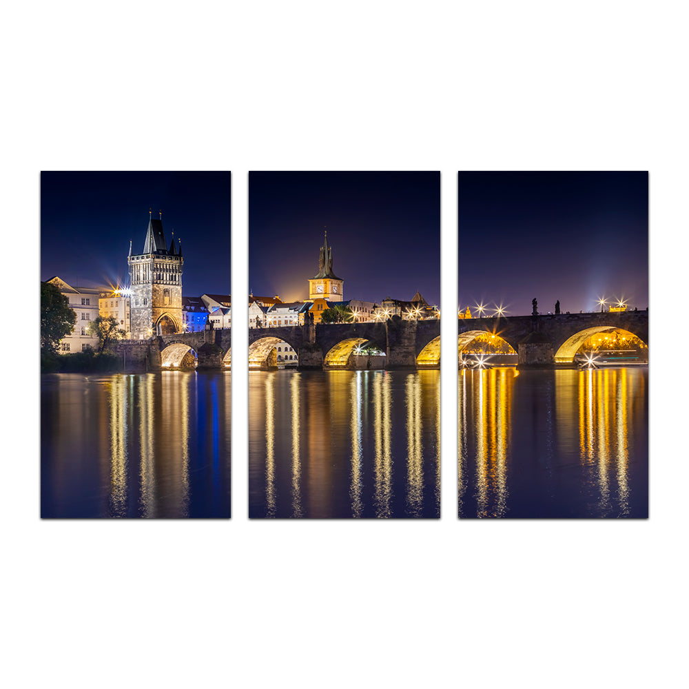 Charles Bridge with Old Town Bridge Tower Wall Art