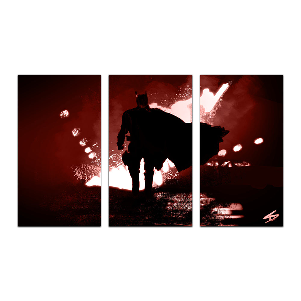 Bat Man's Vengeance Wall Art