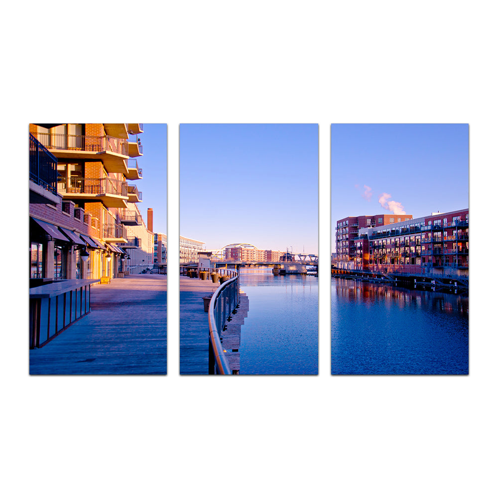 Milwaukee Third Ward Riverwalk Wall Art