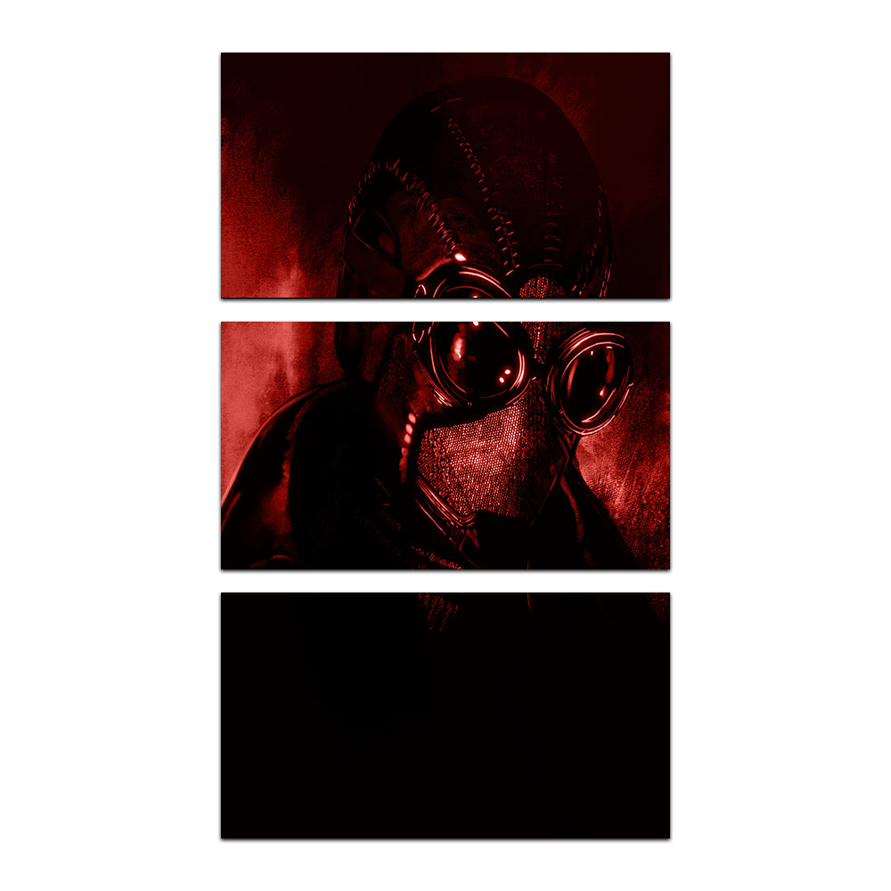 Noir In Red Wall Art
