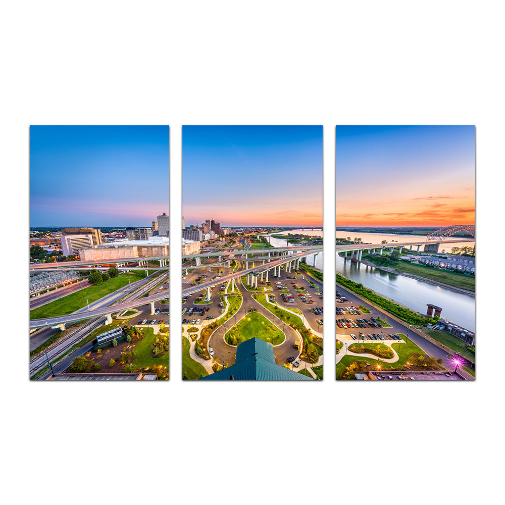 Memphis Aerial Wall Art