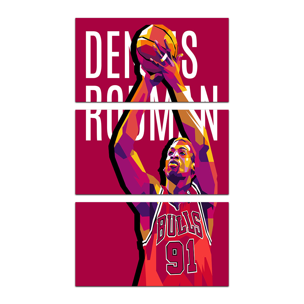 Dennis Rodman Wall Art