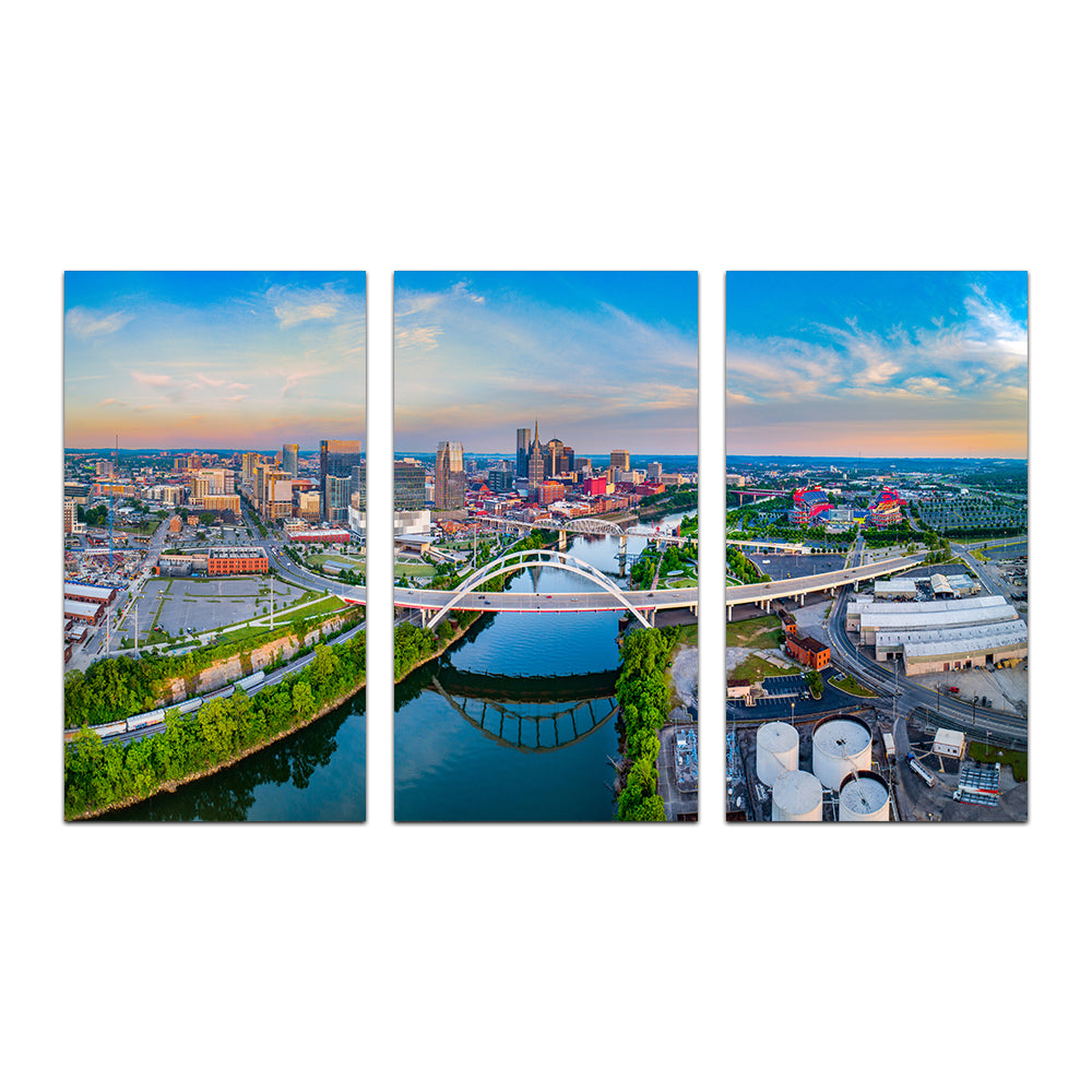 Nashville Aerial Wall Art