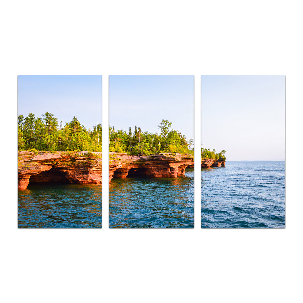 Sea Caves Apostle Islands Wall Art