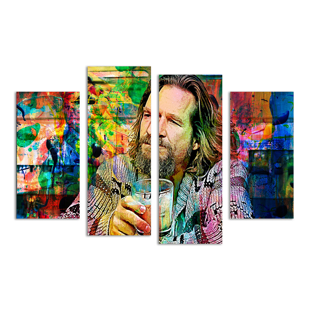 The Dude All Colors Wall Art