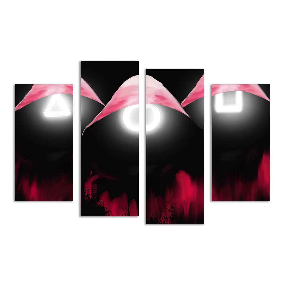 Squid Game Enforcers Wall Art