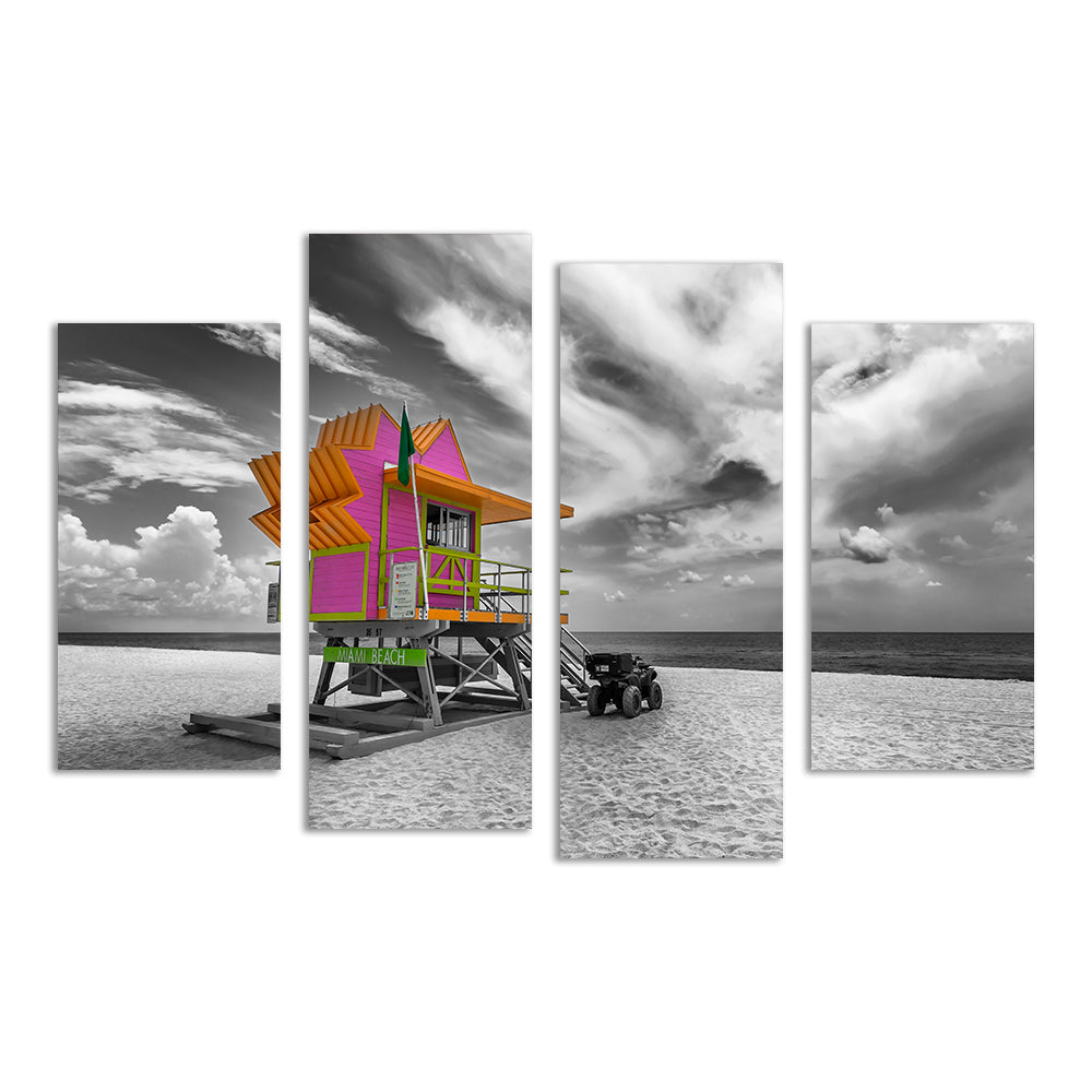 Miami Beach Florida Flair Wall Art