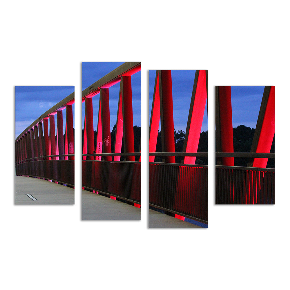 Two Rivers Park Bridge Wall Art