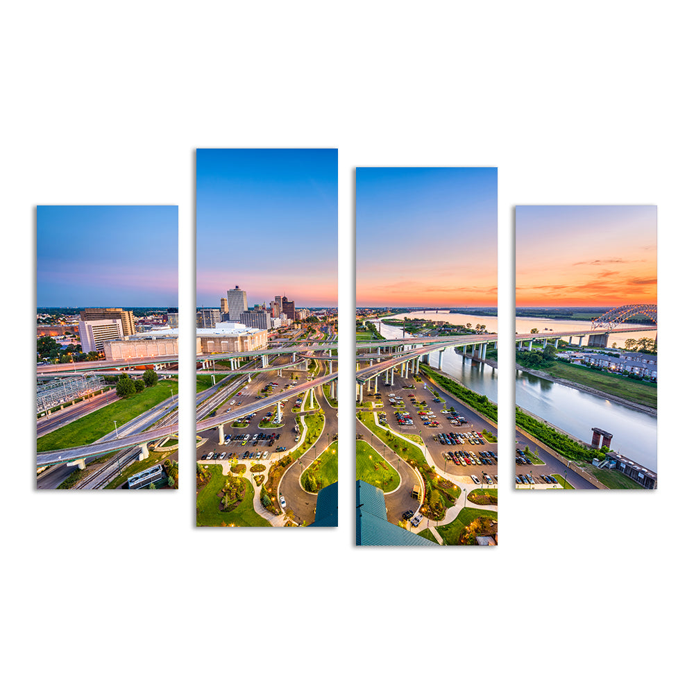 Memphis Aerial Wall Art